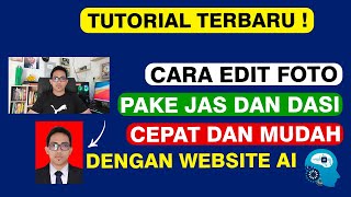 Cara Edit Foto Menggunakan Jas Dan Dasi Dengan Website AI screenshot 5