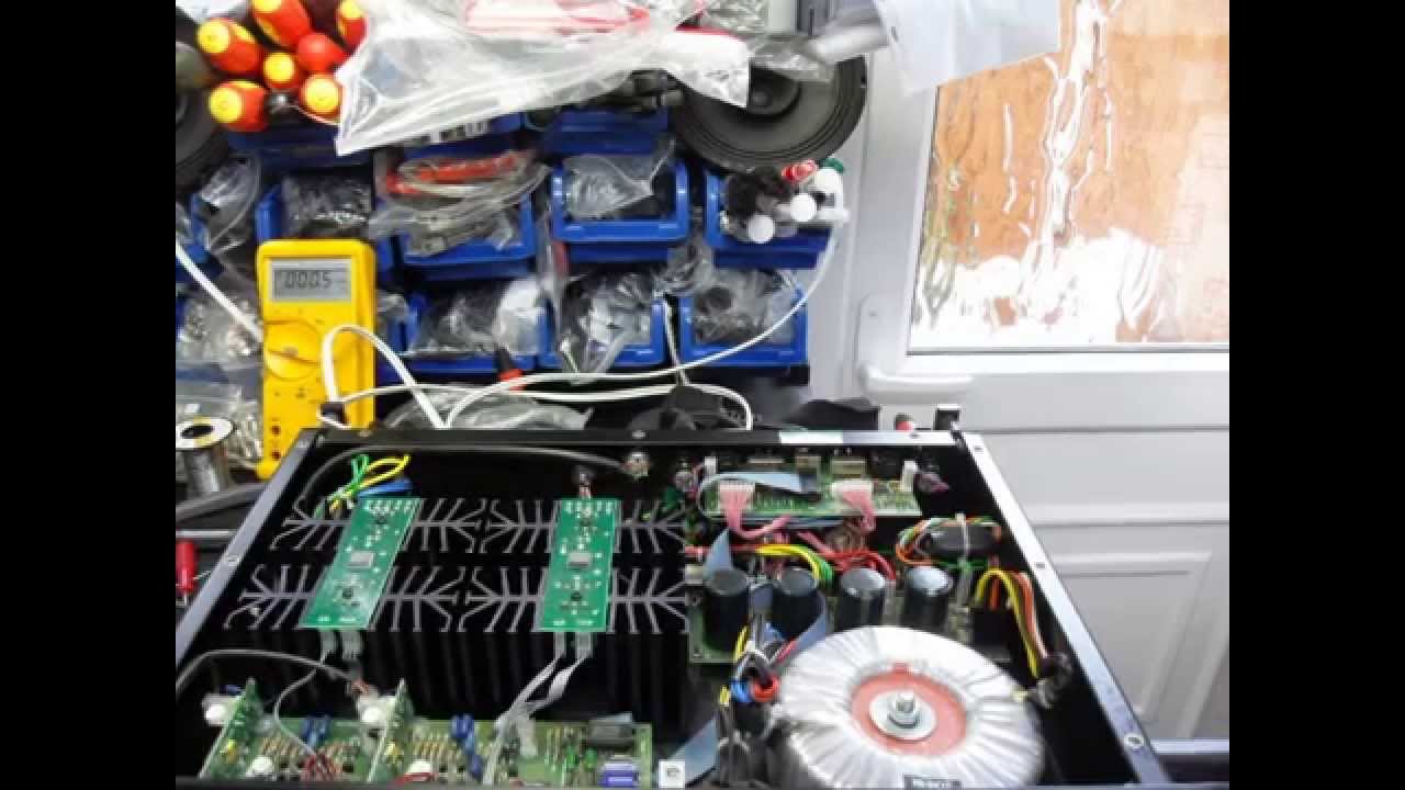 H H Electronics VX200 Amplifier Repair - YouTube
