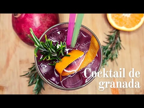 Cocktail de granada - será tu favorito