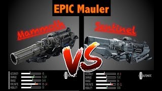 Epic mauler mammoth vs sentinel (part 1) - the switch off battle