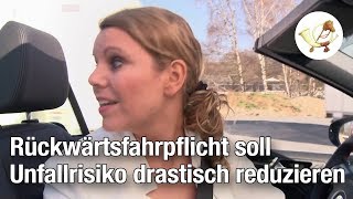 Rückwärtsfahrpflicht soll Unfallrisiko drastisch reduzieren