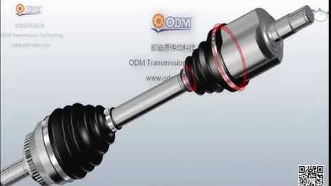 ODM Drive Shaft 3D Assembling Video