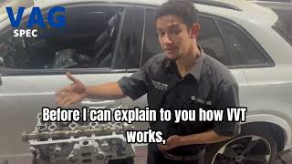 Understanding VVT Gear: VW & Audi Mechanic Explains Timing Impact 🔧🚗 #carmaintenance