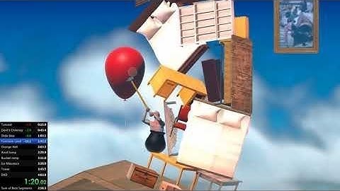 Getting Over It with Bennett Foddy - 2m.34.467s Speedrun World Record