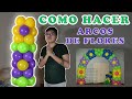 COMO HACER ARCO DE FLORES (FÁCIL)
