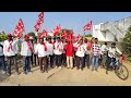 తాళ్ళగూడెం నుండి పింజరమడుగు వరకు BT రోడ్డు మరమ్మతులు చేపట్టాలని CPM పాదయాత్ర l @cpimkhammamtv