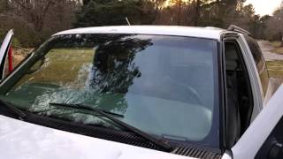 How to fix a Leaking Windshield  - DIY - Auto glass- 4x4 1990-1999 / 1997 Chevy Tahoe OffRoad SUV