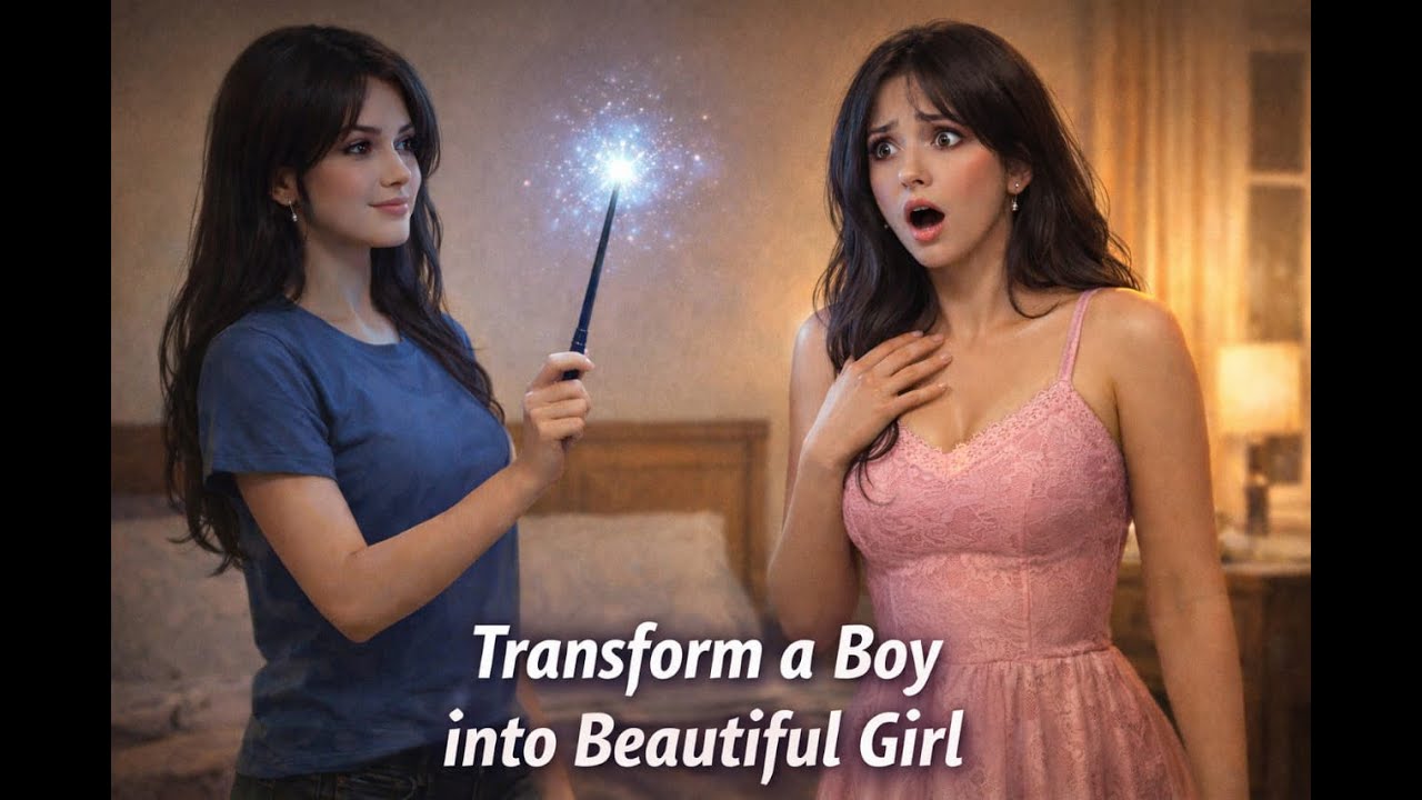 A Girl Convert Her Bestfrind into Girl The Girl Transform A beautiful Boy Into Girl