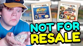 I Bought A Ton - Nintendo 3Ds Not For Resale Demo Cartridges