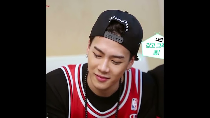 [갓세븐] 올레티비 인터뷰 왕잭슨 컷