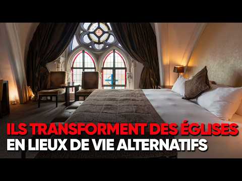 Ils transforment des ÉGLISES abandonnées en HÔTELS et RESTAURANTS - Documentaire Complet - GD
