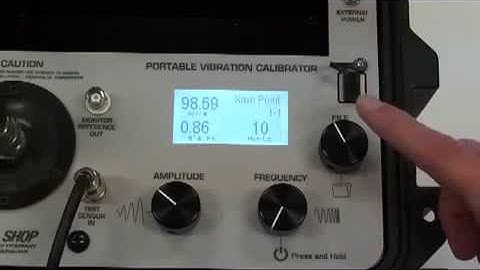 How to Set and Save Points on a TMS 9110D