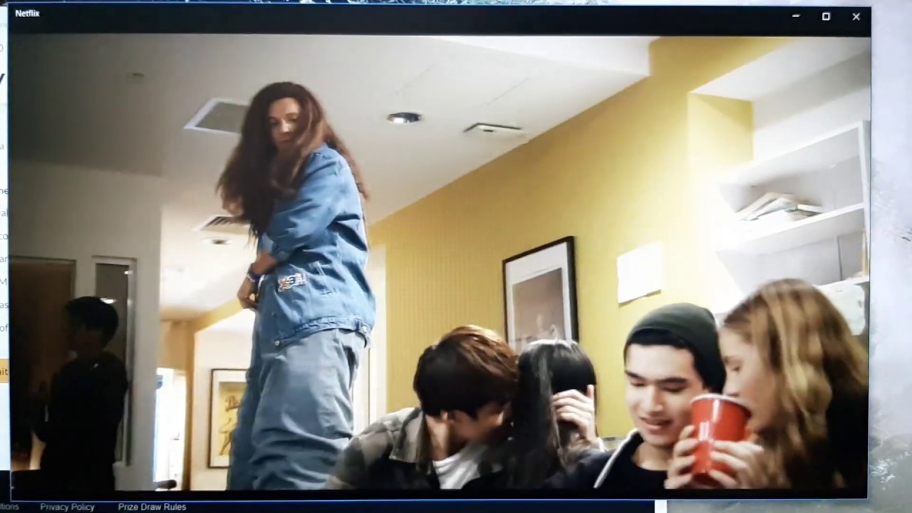 Lunatics - Becky Douglas (Chris Lilley) gets rejected and is being taunted