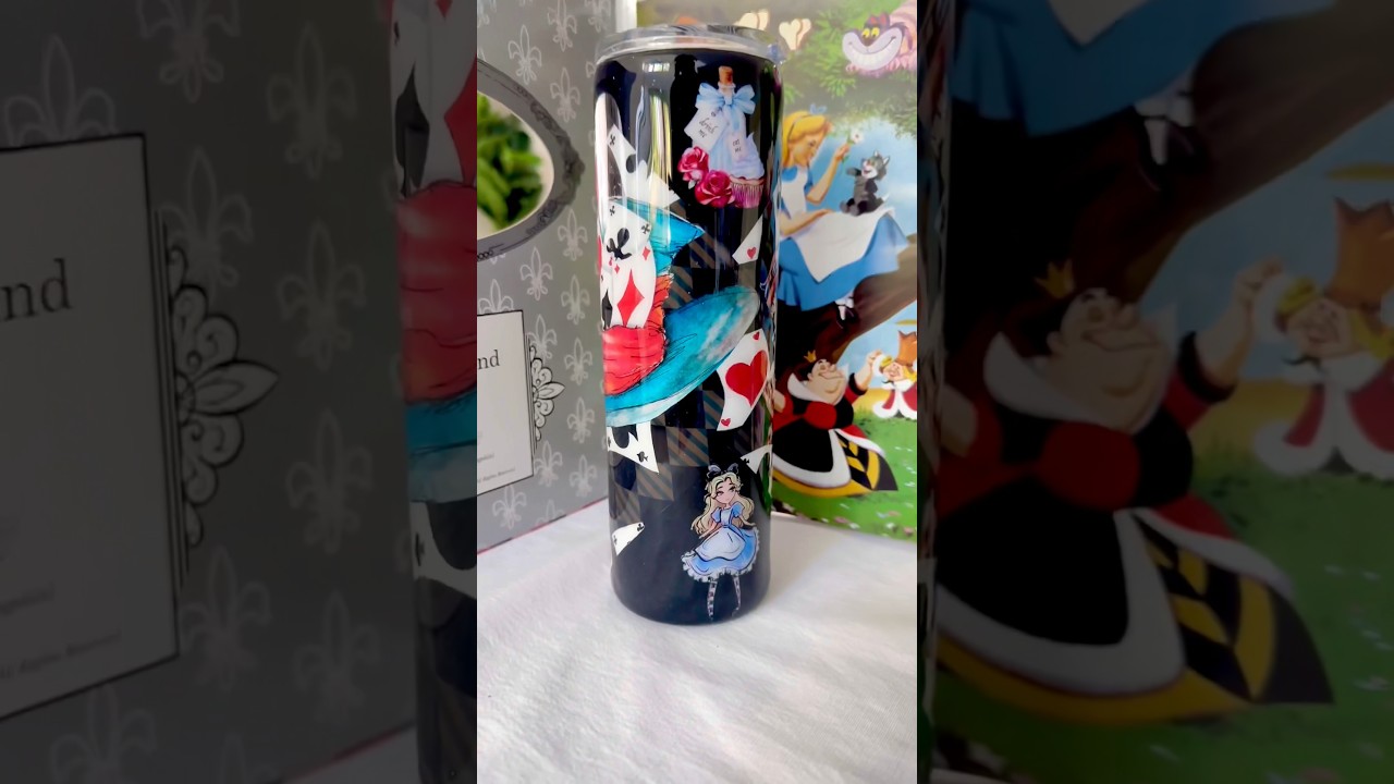 Setting up an Alice in Wonderland themed tea time! New product design! 