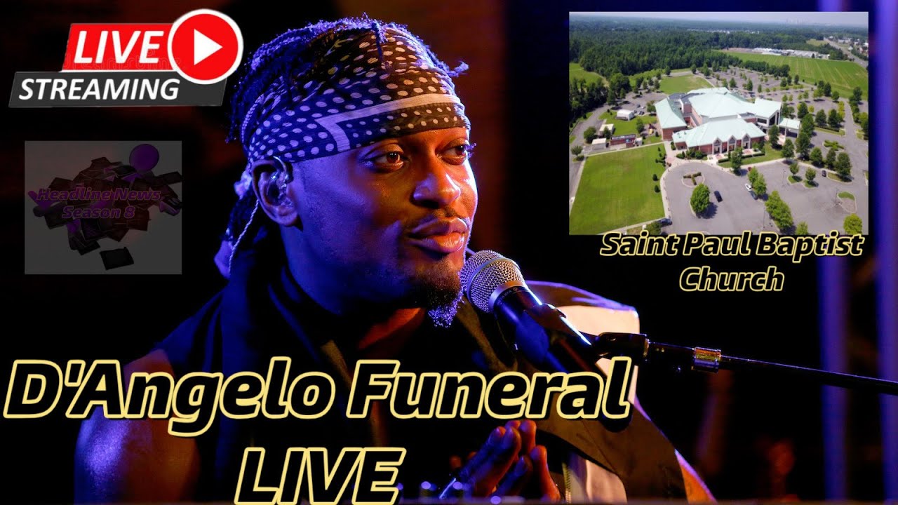LIVE: D'Angelo's Funeral 11/1/25 - YouTube