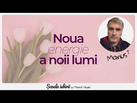 NU VOM PUTEA SUPRAVIETUI IN NOUA LUME NOUA DACA NU NE DESPRINDEM TOTAL DE MATERIE SI UMAN