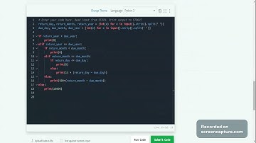 HackerRank Python Day 26 Solution, 30 Days of python coding #nested #solution​s​​ #python​ #complex