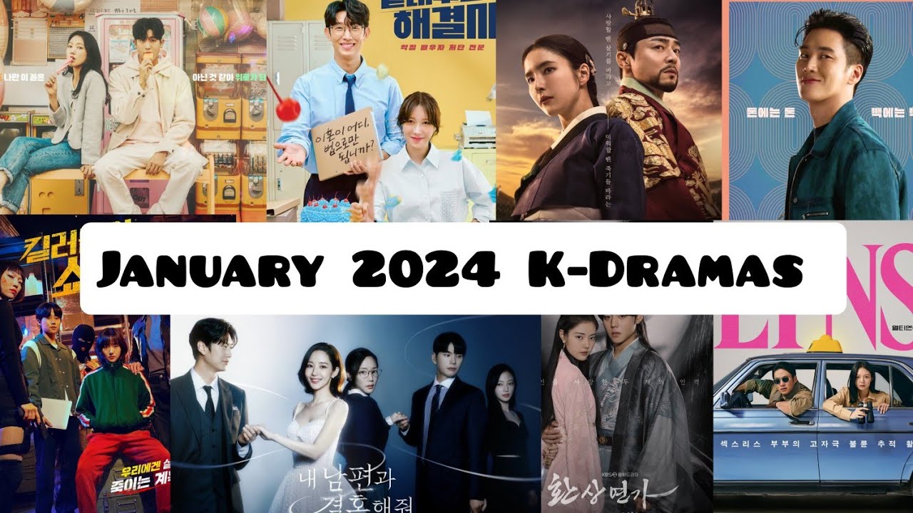 Ongoing/ KDramas January 2024 YouTube