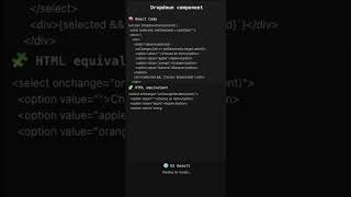 [Simple ReactJS] Dropdown Component Explained in 20s