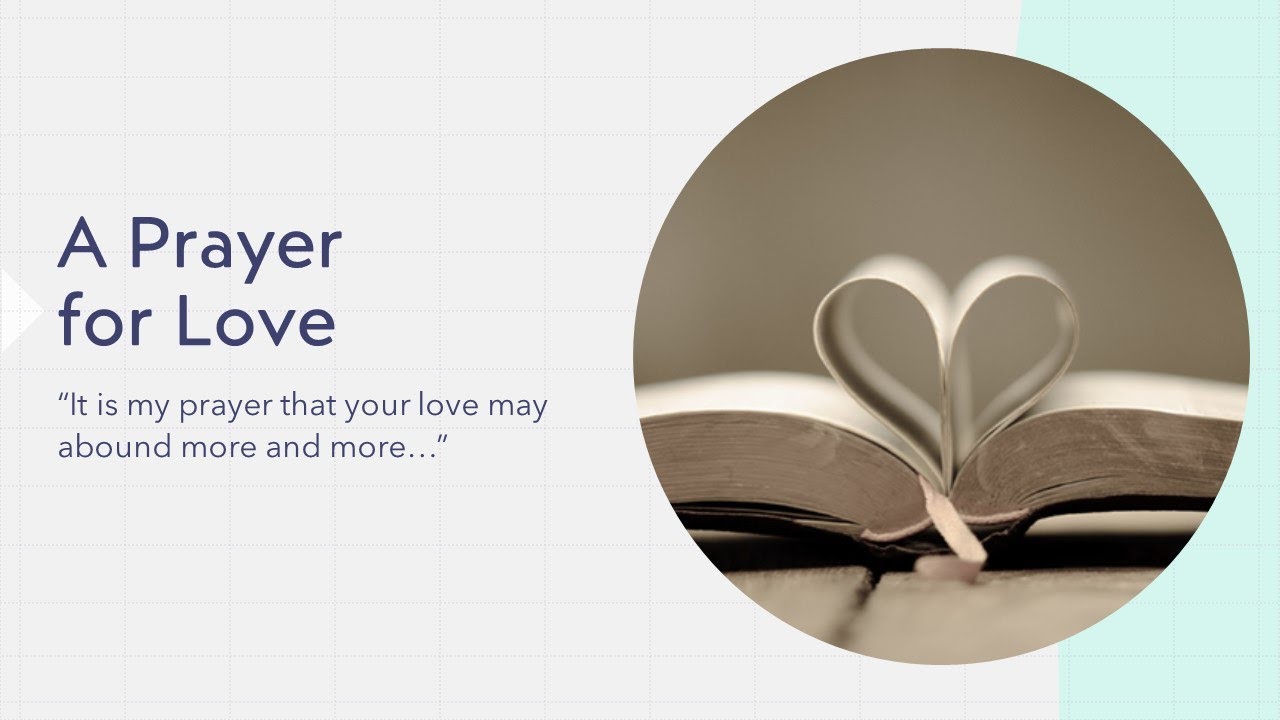 A Prayer for Love - YouTube