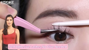 No Glue Needed Easy to Use and Remove - Self Adhesive Individual Lashes