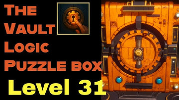 The vault logic puzzle box level 31 walkthrough