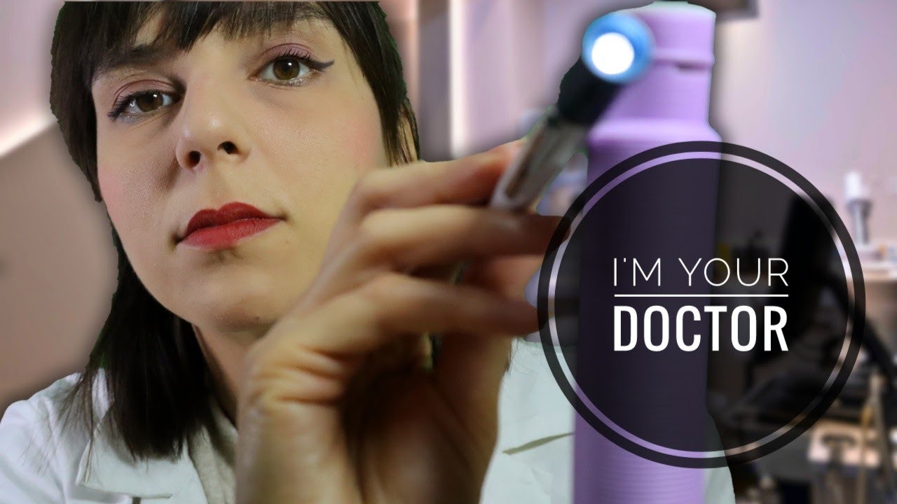 ASMR ita ROLEPLAY 💜 | visita dal DERMATOLOGO 👩🏻‍⚕️ | GLOVES SOUNDS
