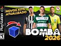 🔥 NOVO! BOMBA PATCH 2026 (PS2) JANEIRO ATUALIZADO NOVOS KITS E COPA DO MUNDO NETHERSX2, PCSX2 ✅️