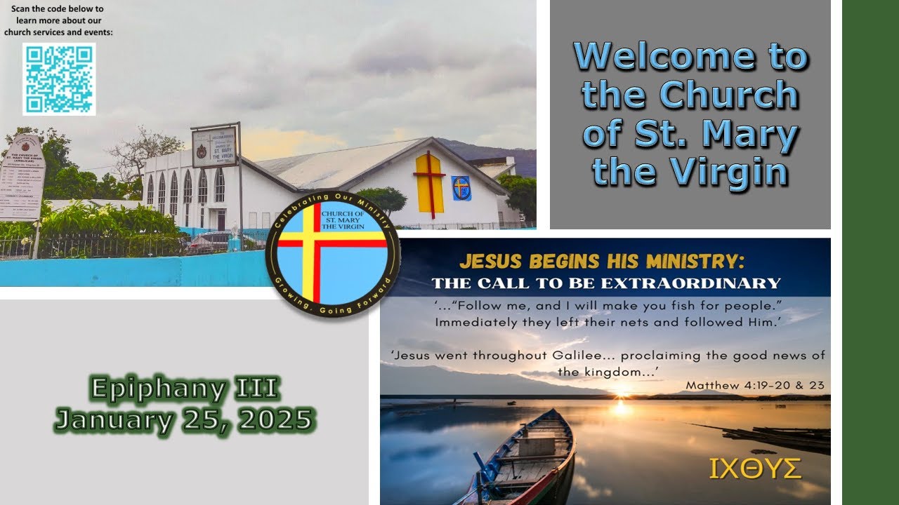 St. Mary the Virgin Online Service - January 25, 2026