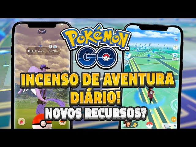 Incenso de Aventura Diário no Pokémon GO em dezembro de 2023