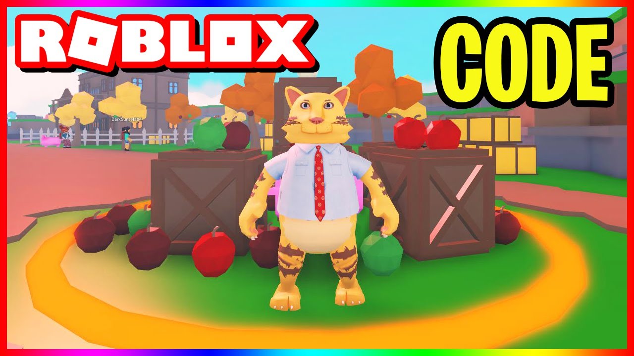 ROBLOX APPLE PICKING SIMULATOR CODE YouTube