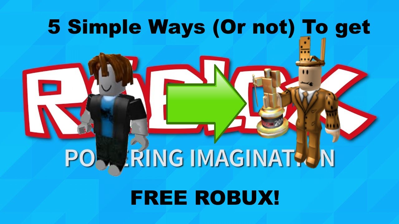 5 Simple Ways To Get Free Robux Skit - robux skit