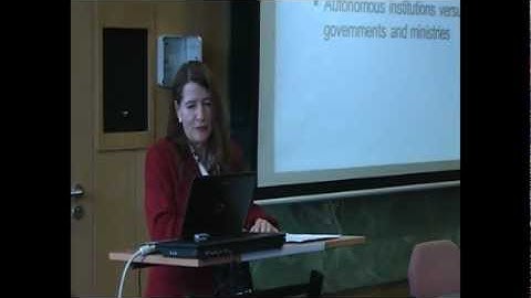 Risk and Uncertainty lecture with Professor Regina Birner
