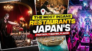I Visited Japan's Strangest Themed Restaurants (Absolutely Insane) 🤯🍽️🇯🇵