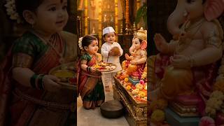 Most Powerful Ganesha Aarti 🙏🌺 #shorts #Ganesha #devotional #ganesha #short #shortfeed #explore
