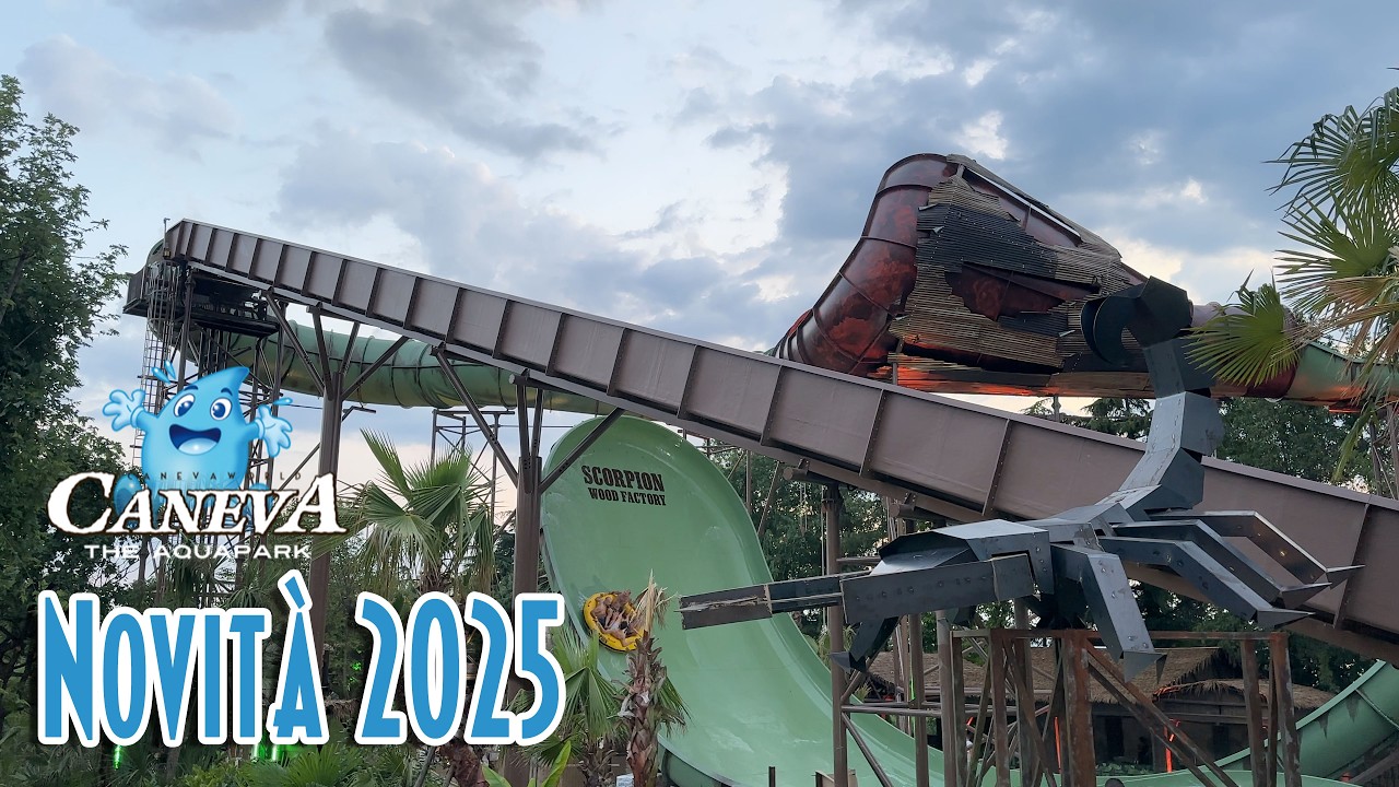 Ho provato SCORPION, il nuovo mega scivolo di CANEVA 2025