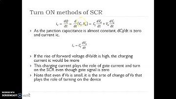 SCR: Turn On methods 2