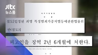 생활고 못 견뎌 전깃줄 '싹둑'…50대에 실형 선고 / JTBC 뉴스룸