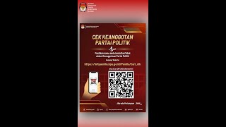 Tutorial Cek Keanggotan Parpol