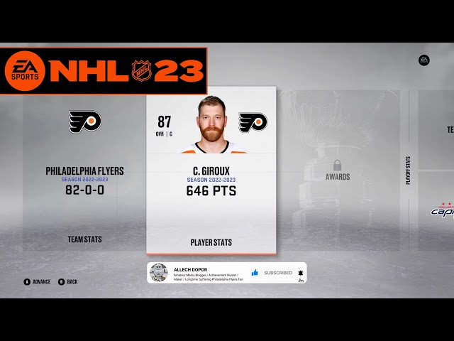 NHL 23 Regular Season Recap