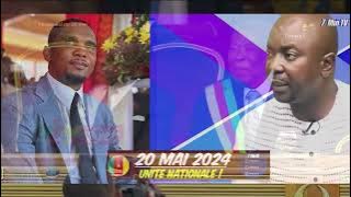 Samuel Eto'o au défilé du 20 MAI 2024