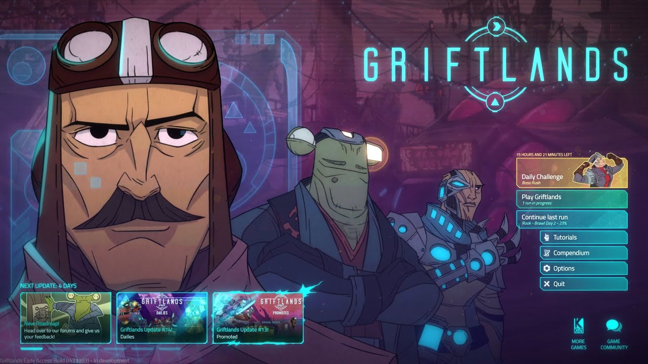 Griftlands - Rook Brawl Day 1 (early access)