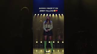 Ahh I Made It On Jimmy Fallon 