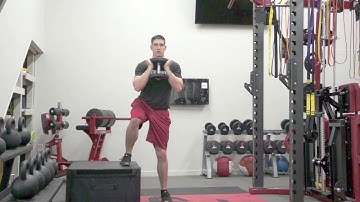 DB Goblet Lateral Step Up