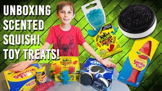 Unboxing Squishi Scented OREO, Swedish Fish & Sour Patch Toys from Incredible Play!