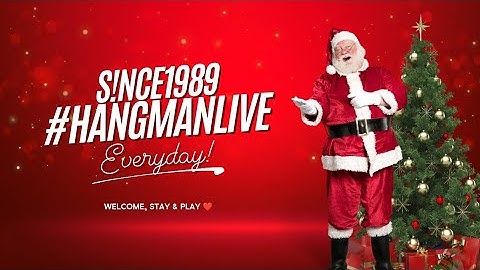 S I N C E 1 9 8 9 ♡ #hangman #live #everyday  #join #and #play