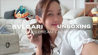 2025 Bvlgari Unboxing Diva's Dream Earrings & pairing it with Van Cleef Alhambra 😍