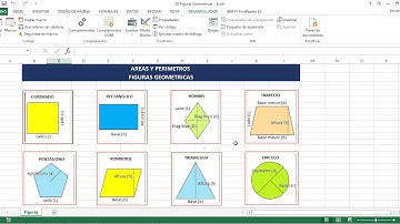 Area y Perímetro de Figuras Geométricas con Macros en Excel