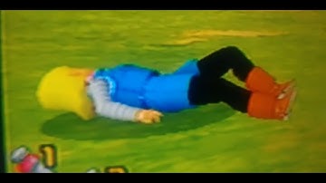 Dragonball  Z Budokai Frieza 1st Form Death Beam on Android 18 Perfect Ryona