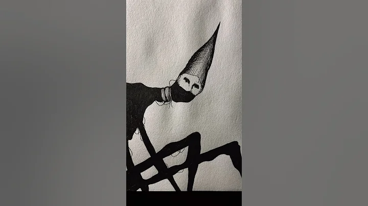 How To Draw Analog Horror #art #horror #funny #drawing #virashorts